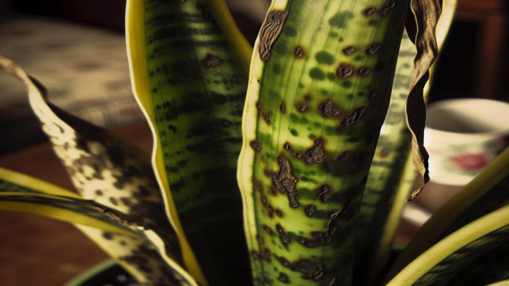 dlaczego sansewieria gnije